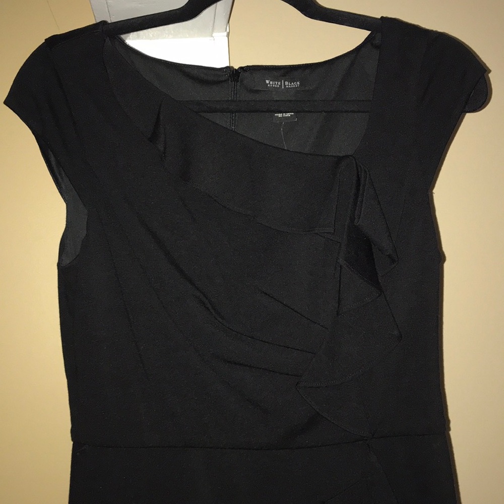 White House Black Market Black Dress size 4